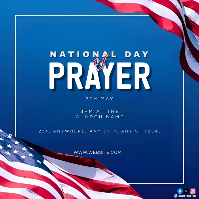 NATIONAL DAY OF PRAYER TEMPLATE PosterMyWall NATIONAL DAY OF PRAYER TEMPLATE PosterMyWall