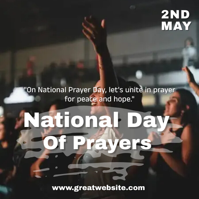 National Day Of Prayers Template PosterMyWall
