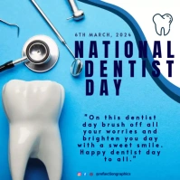 National Dentists Day Square (1:1) template