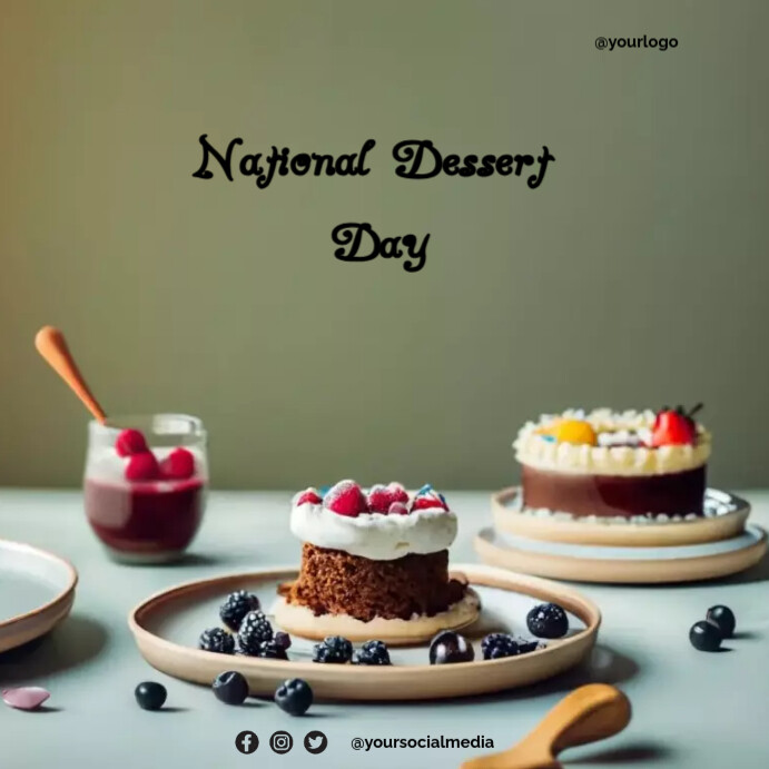 National Dessert Day 2025