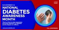National Diabetes Awareness Month Ad Facebook Shared Image template