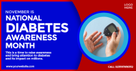 National Diabetes Awareness Month Ad Facebook Shared Image template
