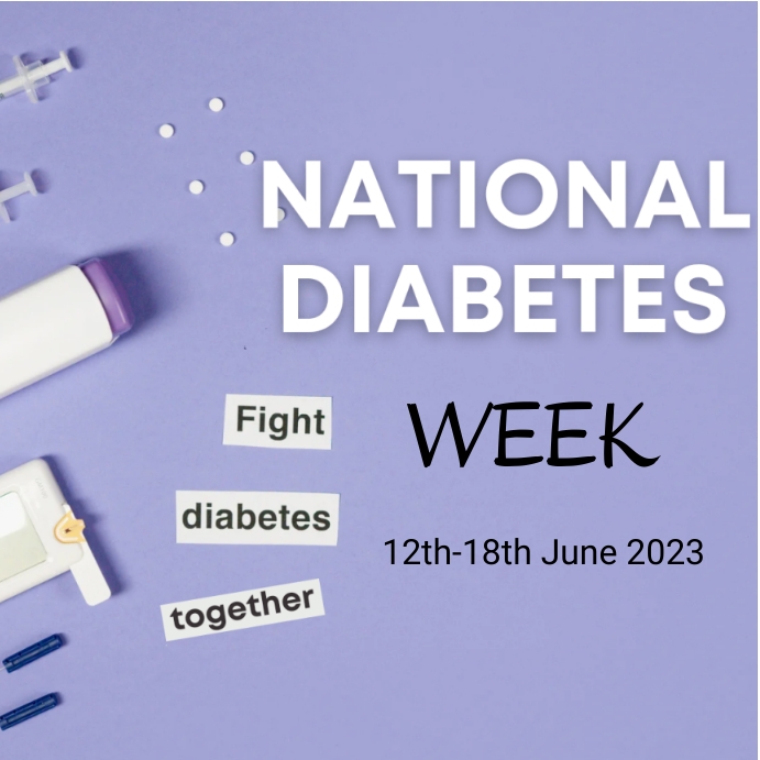 Plantilla de National Diabetes Week Instagram post | PosterMyWall