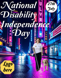 National disability independence day Flyer (US Letter) template