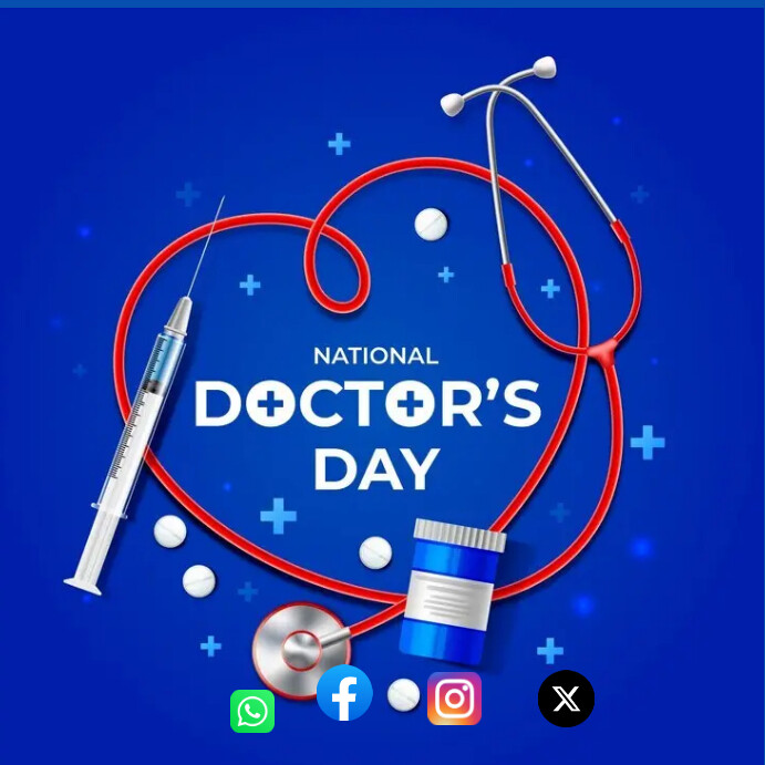 National doctors day flyer template | PosterMyWall