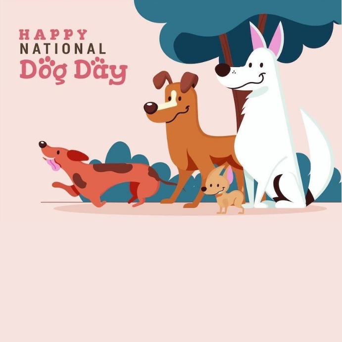 NATIONAL DOG DAY Template | PosterMyWall