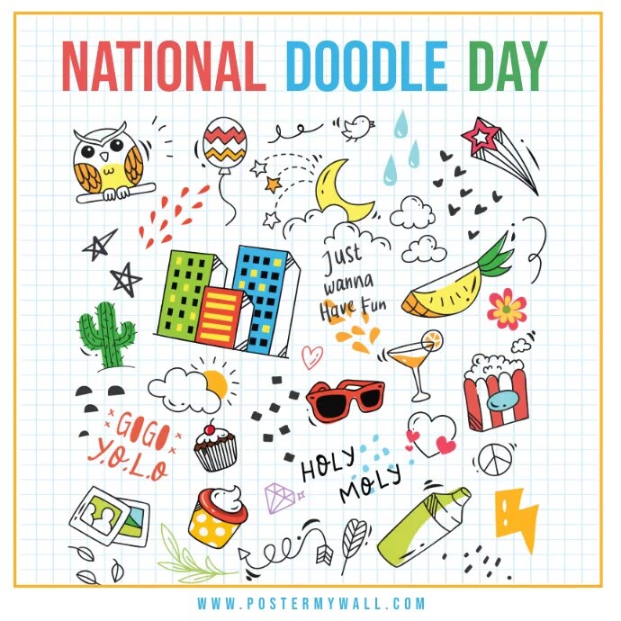 National Doodle Day 2025 Theme Esta Olenka