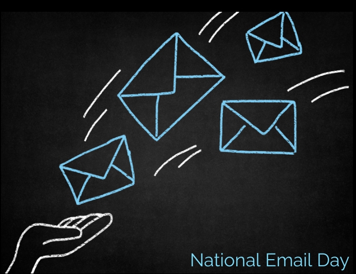 National email day illustration Template PosterMyWall