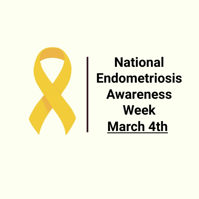 Copy of national endometriosis awareness week PosterMyWall
