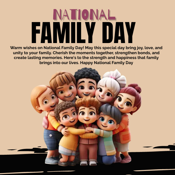 national family day Template PosterMyWall