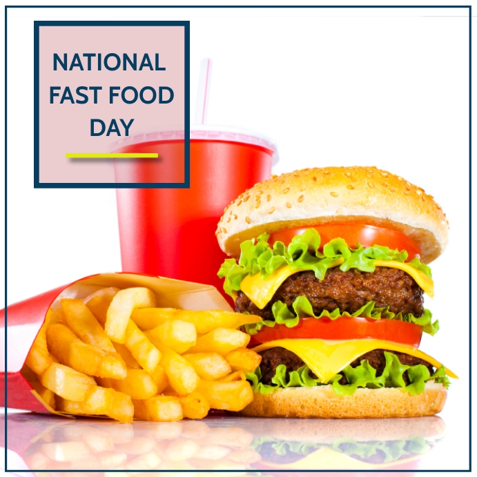 national fastfood day Template PosterMyWall