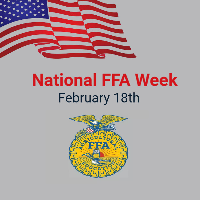 Faa Week Copy of national ffa week | PosterMyWall