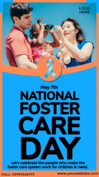 national foster care day instagram story template