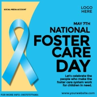 national foster care day template Publicación de Instagram