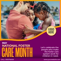 National Foster Care Month Publicación de Instagram template