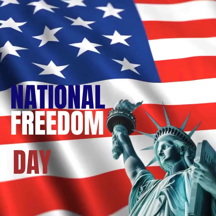 National Freedom Day flyer Template | PosterMyWall