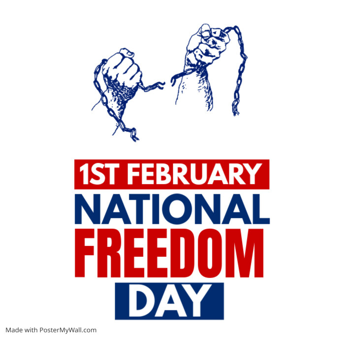 National freedom day Instagram Post. Template | PosterMyWall