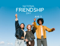 National Friendship Day Template  Flyer (us Letter)