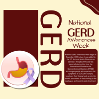 Gerd Awareness Instagram Ad Template | PosterMyWall