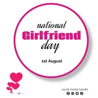 National Girlfriend Day Template | PosterMyWall National Girlfriend Day Template | PosterMyWall
