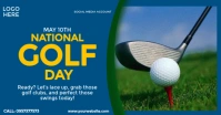 national golf day template Facebook Shared Image