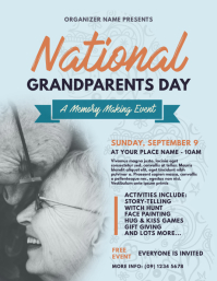 Download National Grandparents Day Flyer Template Postermywall