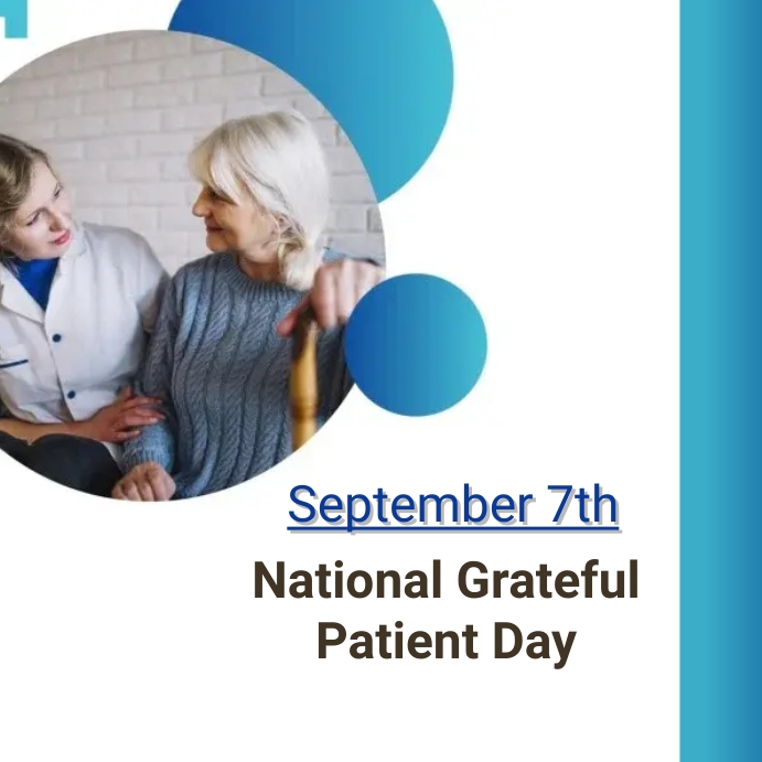 national grateful patient day Template PosterMyWall