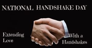 National Handshake Day Flyers Template | PosterMyWall