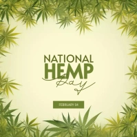 National Hemp day template