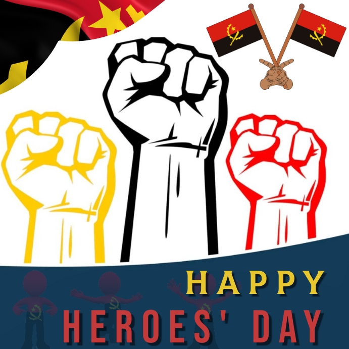 National Heroes' Day in angola template