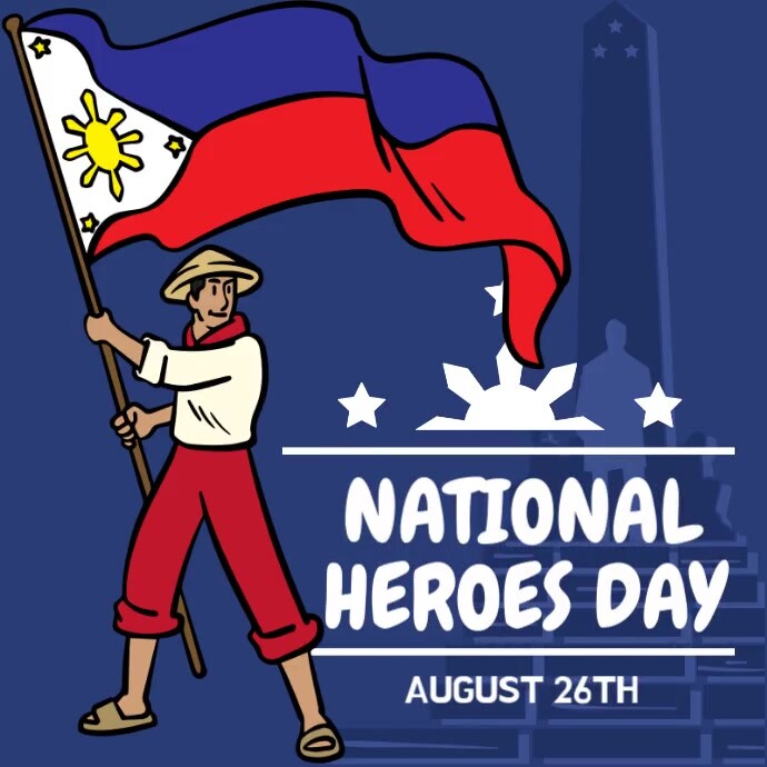 National Heroes Day Instagram Post template