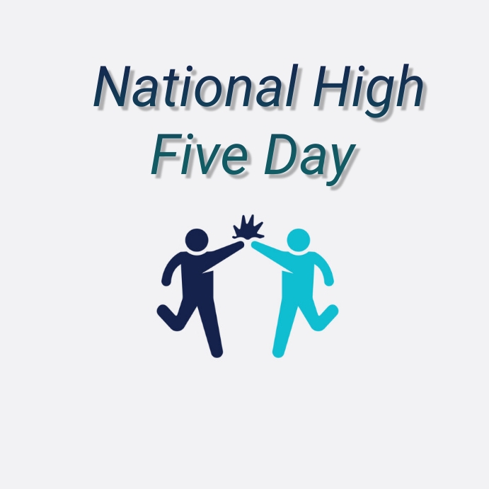 National High Five Day 2021