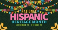 Pink Hispanic Heritage Month Template Ibinahaging Larawan sa Facebook