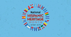 Blu Hispanic Heritage Month ภาพที่แชร์บน Facebook Template
