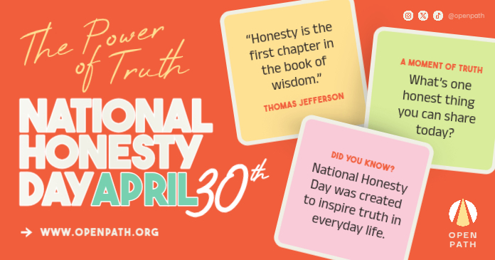 Plantilla de National honesty day fb shared image | PosterMyWall
