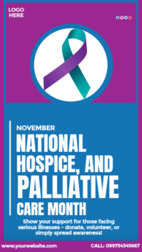 National Hospice Month Design Indaba yaku-Instagram template