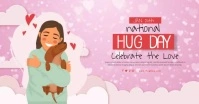 National Hug Day Banner Image partagée Facebook template