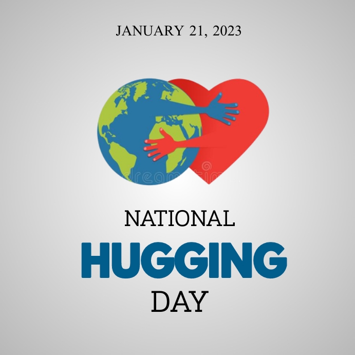National hugging day Instagram post. Template | PosterMyWall