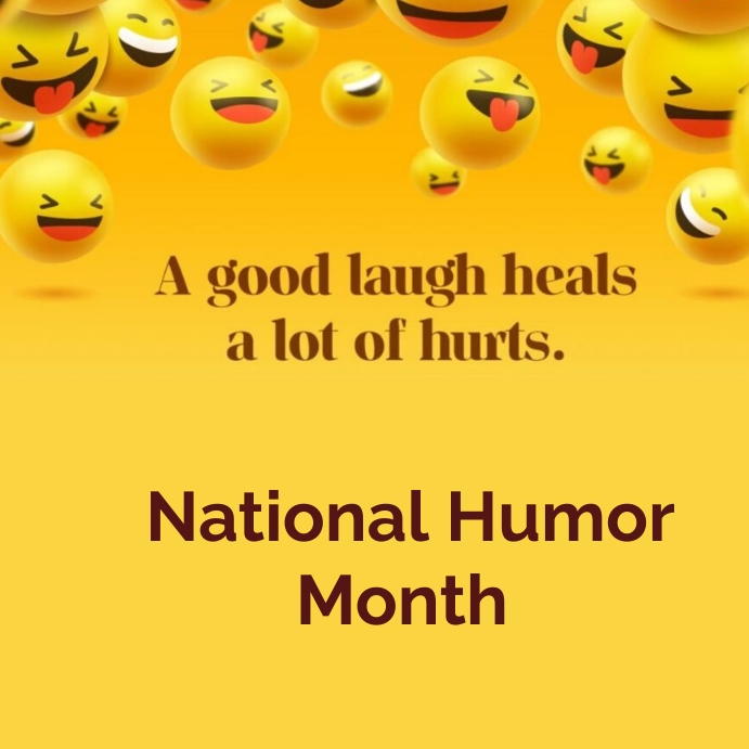 national humor month Template | PosterMyWall