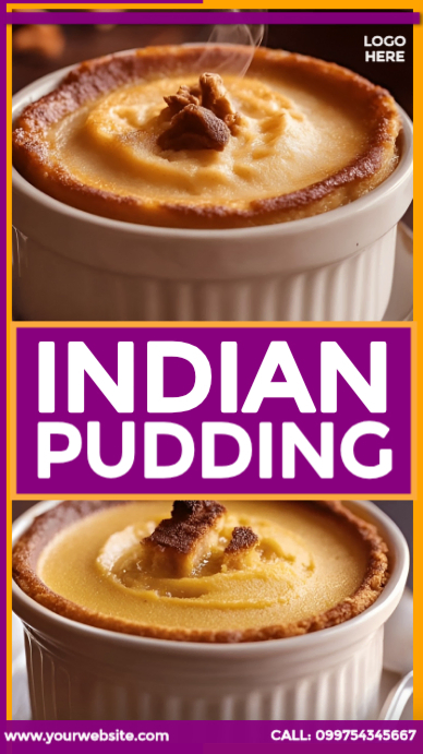 National Indian Pudding Day Ad Template | PosterMyWall