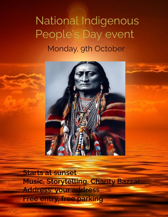 Copy of National Indigenous People's Day | PosterMyWall