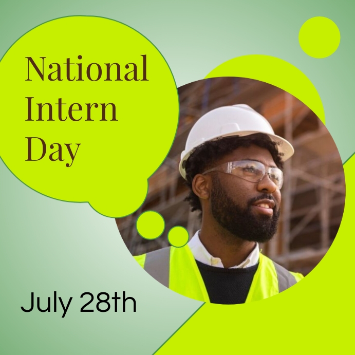 National Intern Day Template | PosterMyWall