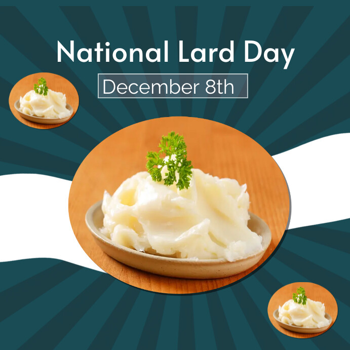 national lard day Template PosterMyWall