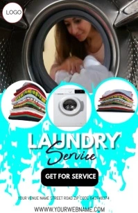 National Laundry Day Tabloid template