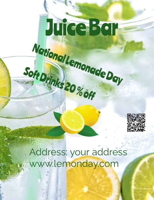National Lemonade Day Template PosterMyWall