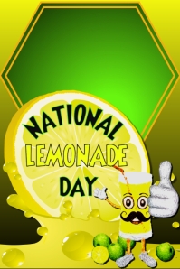 Lemonade Design Ad Lemonade Poster Ad Template | PosterMyWall