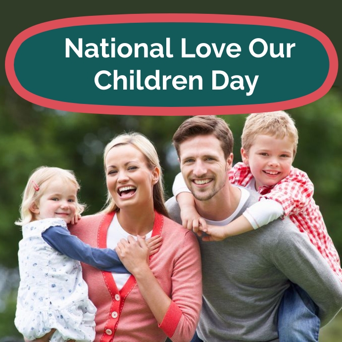 national love our children day Template PosterMyWall