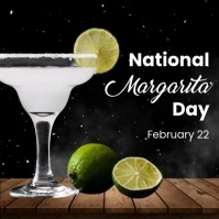 National Margarita Day Instagram-Beitrag template