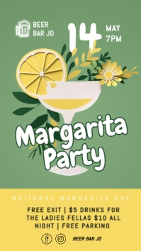 NATIONAL MARGARITA DAY PARTY template