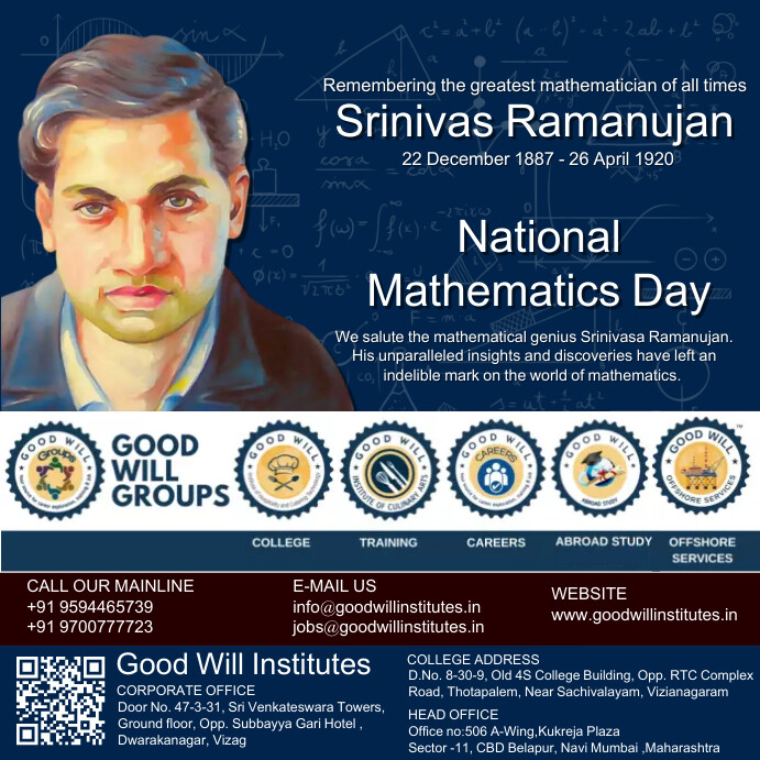 New National Math National Mathematics Day, Template | PosterMyWall
